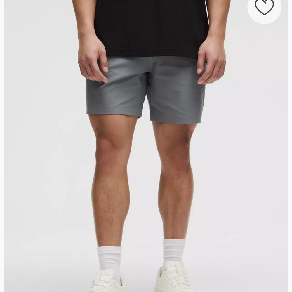 Mens Grey Lululemon Shorts